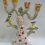 Laurance Simon, Nestling Candelabra, 2025
