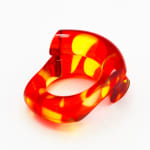 Marlene McKibbin, Patterned Acrylic Ring, 2022