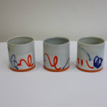 Adam Frew, Coffee Cup with Red Trim, 2023