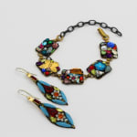 Annie Sherburne, Bracelet With Gold Butterfly , 2025