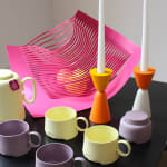 Eva Radulova, Porcelain Teacup (Lilac), 2024