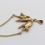 Laura Ngyou, Florilegia Winged Brooch, 2025