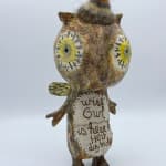 Julie Arkell, Wood & Smoke Brooch, 2025