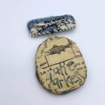 Julie Arkell, Wood & Smoke Brooch, 2025