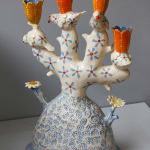Laurance Simon, Birds In Paradise Candelabra, 2025