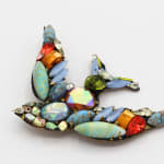 Annie Sherburne, Drop Earrings - Red/Blue, 2024