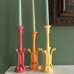 Ömer Öner, Red Candlestick, 2025