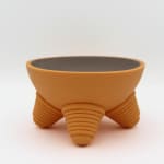 Ömer Öner, Orange Footed Bowl (Small), 2024