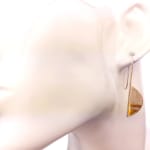 Hendrike Barz-Meltzer, Long Earrings with Folded Piece, 2022