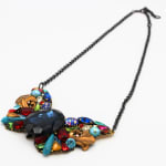 Annie Sherburne, Large Red Butterfly Necklace, 2025