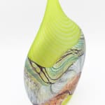 Thomas Petit, Stormy Skies - Large Flattened Flask, 2024