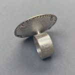 Jane Adam, Large Disc Ring, 2024