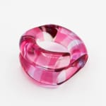 Marlene McKibbin, Edge Dyed Cuff Bangle (Tangerine), 2021