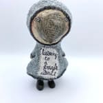 Julie Arkell, Wood & Smoke Brooch, 2025