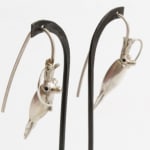 Rie Taniguchi, Pygmy Seahorse Earrings , 2022