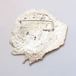 Kelvin J Birk, Distressed Disc Brooch, 2025
