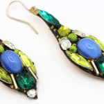 Annie Sherburne, Drop Earrings - Red/Blue, 2024