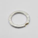 Janet Hinchliffe McCutcheon, Heavy Silver Ripple Ring, 2024