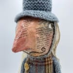 Julie Arkell, Wood & Smoke Brooch, 2025