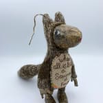 Julie Arkell, Wood & Smoke Brooch, 2025