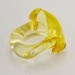 Marlene McKibbin, Circle Top Earrings - Lime, 2023
