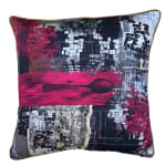 Neil Bottle, Cushion (red and grey), 2021