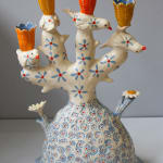 Laurance Simon, Birds In Paradise Candelabra, 2025