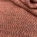 Richard Womersley, Pink Beige Double Weave Silk Scarf, 2022