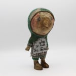 Julie Arkell, Wood & Smoke Brooch, 2025