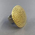 Jane Adam, Large Disc Ring, 2024