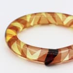 Marlene McKibbin, Circle Top Earrings - Lime, 2023