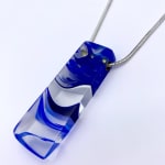 Charlie Burke, Amethyst Aqua Pendant, 2024