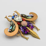 Annie Sherburne, Drop Earrings - Red/Blue, 2024