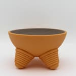 Ömer Öner, Orange Footed Bowl (Small), 2024