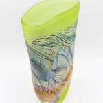 Thomas Petit, Stormy Skies - Large Flattened Flask, 2024