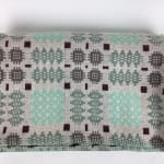 Majeda Clarke, Wool Throw Blanket - Caernarfon Collection (Wine), 2019