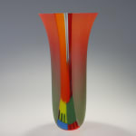 Ruth Shelley, Dancing Lady Vessel - Yellow With Blue Base, 2019