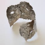Kelvin J Birk, Distressed Disk Bangle, 2025