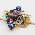 Annie Sherburne, Emerald Eye Bee Brooch, 2025