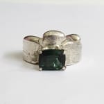 Kelvin J Birk, Freeform Ring - Emeralds, 2021