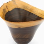 Bert Marsh, Spalted Ash Vase, 2010