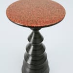 Laurent Peacock, Spool Side Table (Red), 2023