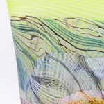 Thomas Petit, Stormy Skies - Large Flattened Flask, 2024