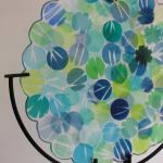 Thomas Petit, Spring Tides - Small Flat Vase, 2025