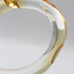 Marlene McKibbin, Circle Top Earrings - Lime, 2023