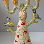 Laurance Simon, Nestling Candelabra, 2025