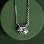 Flora Bhattachary, Sona Cushion Trilogy Diamond Ring, 2025