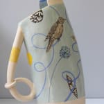 Laurance Simon, Birds on a Wire Jug, 2025