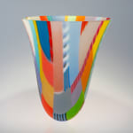 Ruth Shelley, Dancing Lady Vessel - Yellow With Blue Base, 2019