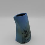 Ania Perkowska, Black Porcelain Vase, 2024